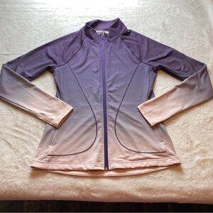 Shape Brand Purple/pink Ombré Track Jacket